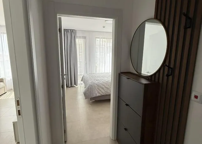 شقة Premium Polarstar Luxury 150 M Zum Pool 1 Balkon Meeresblick Google Tv Bis Zu 4 Personen سفيتي فلاس